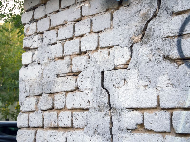 Damaged Mortar Joints